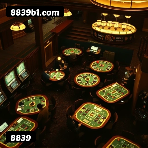 Jogos Diversificados e Exclusivos no 8839 Casino